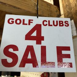 Golf Clubs For Sale.  Lots Of Them. Contact Me Now 