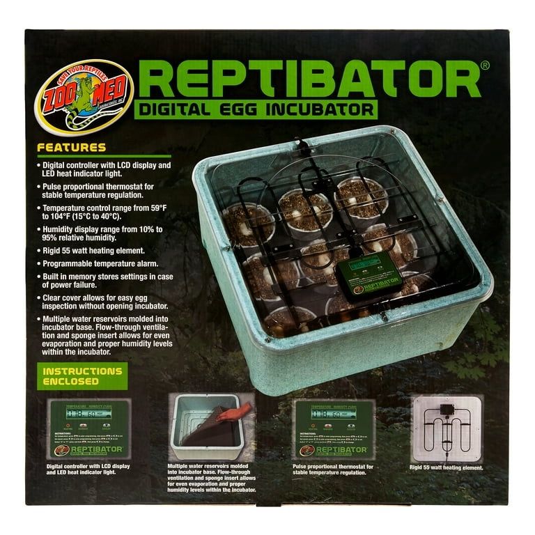 Zoo Med Reptibator Digital Incubator For reptiles