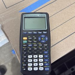 Ti-83 plus calculator