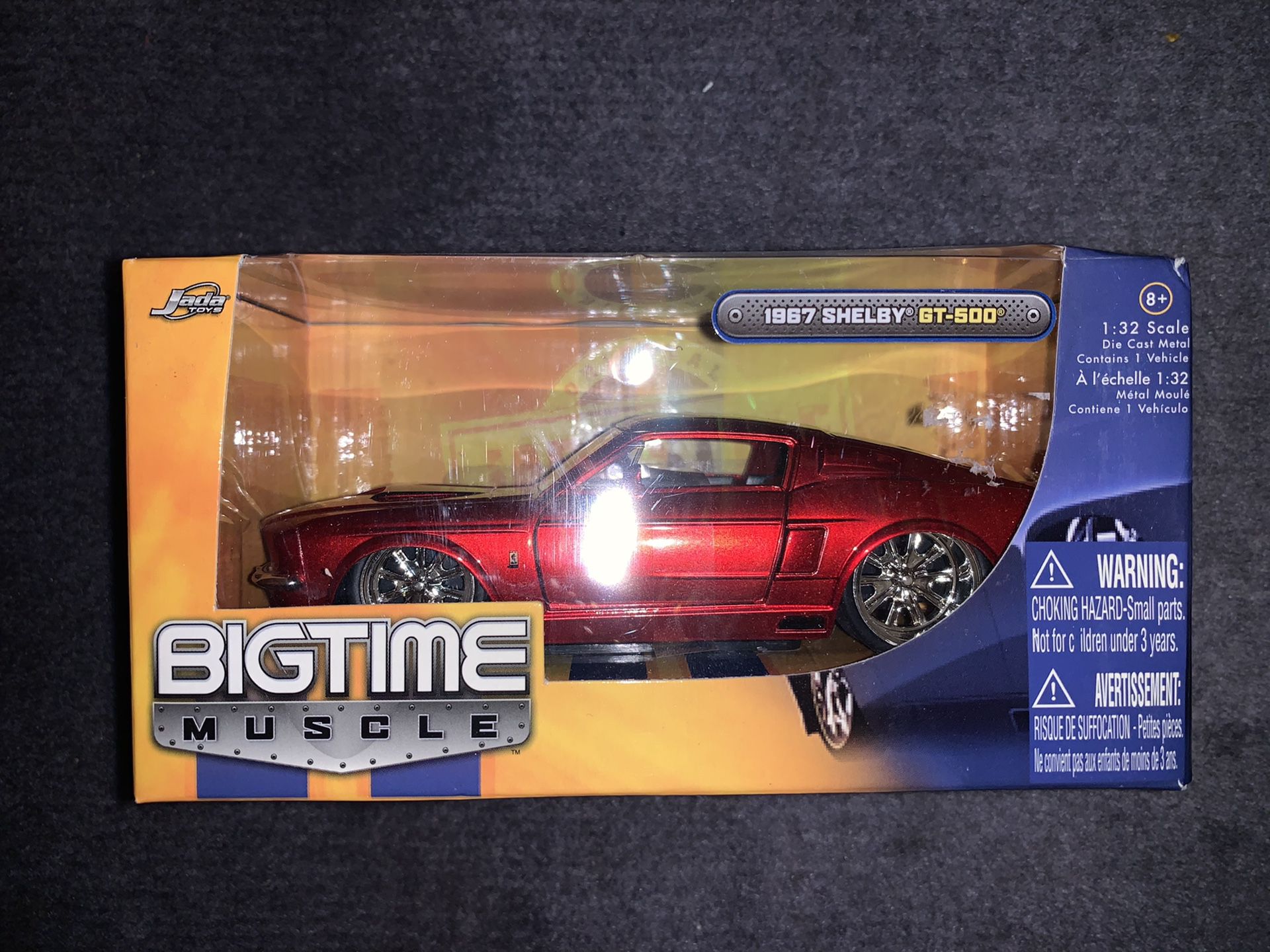 Jada Toys - BigTime Muscle -1967 Ford Mustang Shelby GT-500 SEALED NIB VHTF!