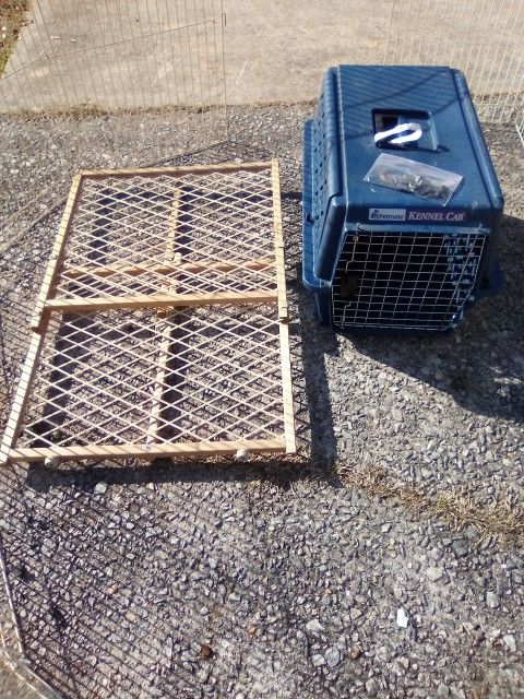 Dog Kennel+Pen+Gate 30.00