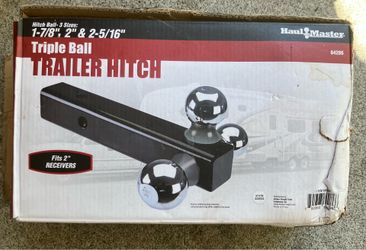 TRAILER HITCH Triple Ball 1-7/8", 2" & 2-5/16"