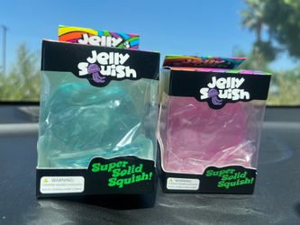 Jellyfish squishy sensory fidget toy PINK/BLUE
