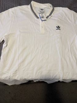 Adidas Originals White Polo Shirt XL