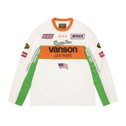 Supreme SW26 Vanson Leathers Long Sleeve Shirt/Top/T-Shirt