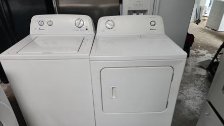 Amana washer machine and electric dryer