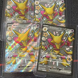 Alakazam ex 215/091 SV: Paldean Fates Holo