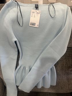 Women Small Long Sleeve Top