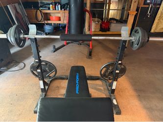 Adjustable Bench with Squad Rack