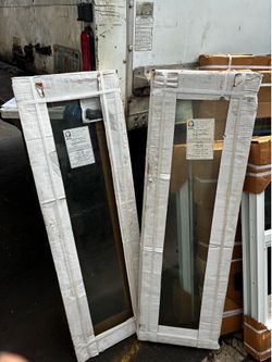 Bronze picture window 15 1/4 x 48 3/4
