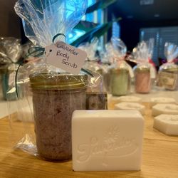 Organic Soap And Body Scrub