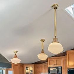 Schoolhouse Pendant Lights (set of 3)