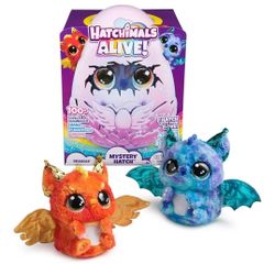 Hatchimals Alive, Mystery Hatch Draggle, Surprise Interactive Toy & Egg with Mist, Lights & Sounds (Styles May Vary), Kids Toys for Girls & Boys