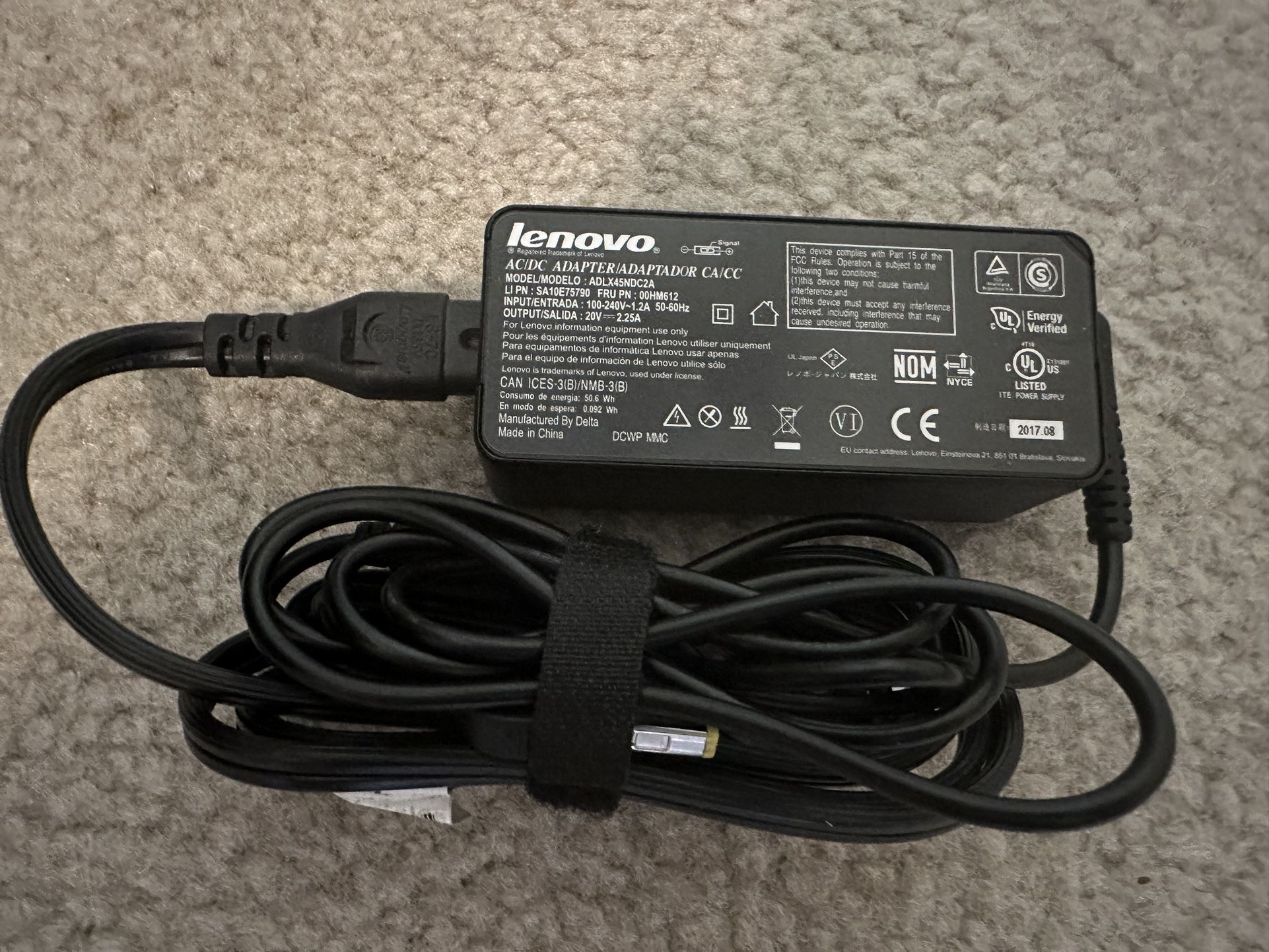 Lenovo AC DC Adapter Laptop Computer Power Plug