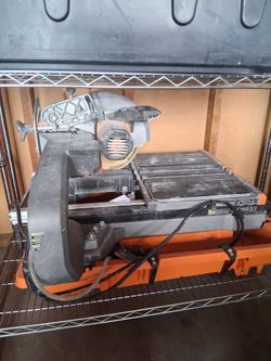 Rigid tile saw