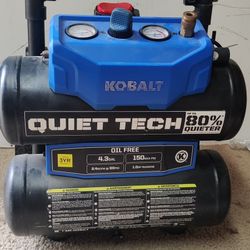 Kobalt Quiet Tech 4.3g Compressor