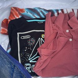 Bolsa De Playeras De Hombre Size Small Son 37 Perfecto Estado $15 Por Todas 