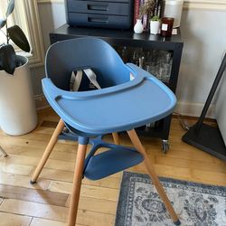 TWO (2) LALO THE CHAIR CONVERTIBLE 3-IN-1 WOODEN HIGH CHAIR | STOKKE BABYBJORN