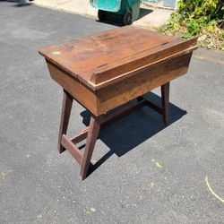 Antique School Desk