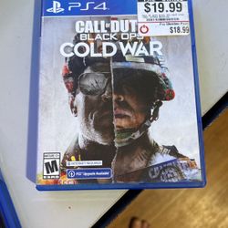 Cold War For PS4 
