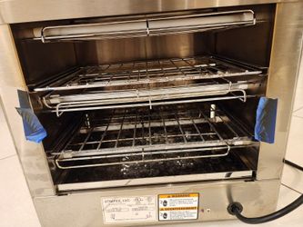 Equipex BAR-206 Countertop Commercial Toaster Oven with (2) Racks, 120V