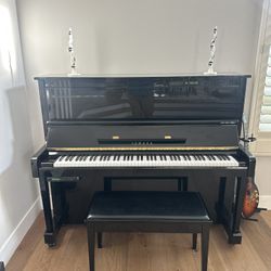 Yamaha Disklavier MX100B Upright U1 Piano With Player System