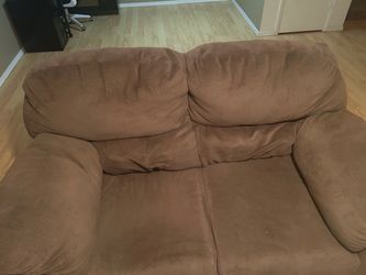 Comfy Brown Couch / Sofa – 60” Wide – $125