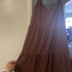 Brown Shein Dress