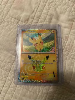 Pokemon 30th Anniversary Pikachu 047/128 Holo 25/30