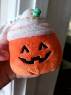 Pumpkin Spice Latte Autumn Squishmellow Clip