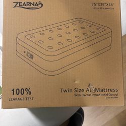 Zearna Twin Air Mattress With Build In Pump