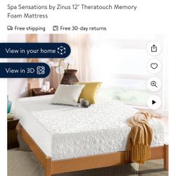 King Size Mattress Memory Foam