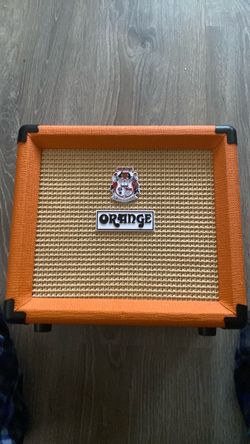 Orange guitar amp