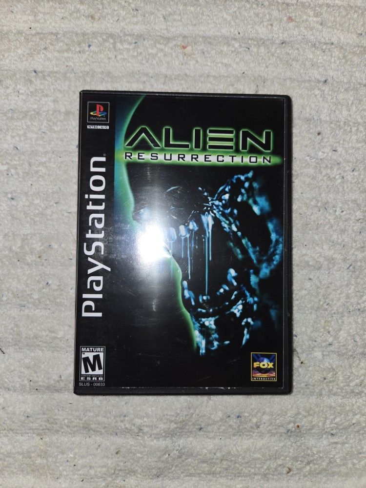 Sony Playstation 1 Alien Resurrection Video Game