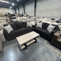 2-piece Sofa And Loveseat 