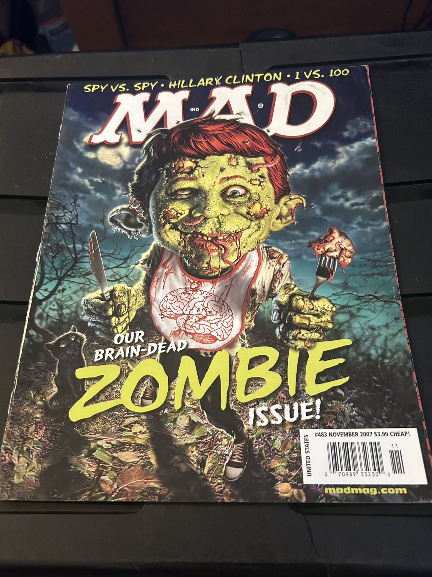 MAD MAGAZINE #483 NOV 2007 ZOMBIE ISSUE ~ SPY VS. SPY ~