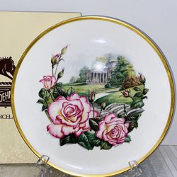 Authentic BOEHM Collectible Roses Of Excellence “Handel” Collectable Plate