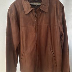 Real Leather Men’s Coat 