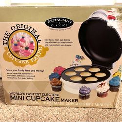 Mini Cupcake Maker - New