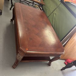 Wood Antique Coffee Table