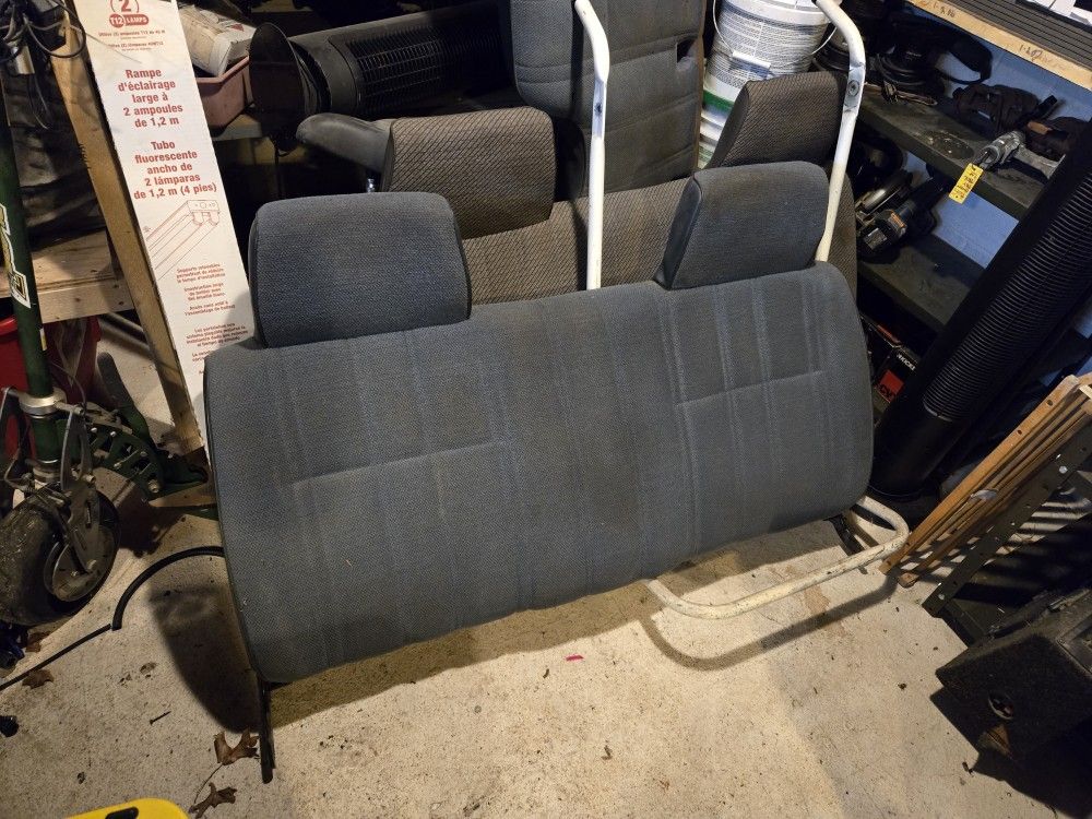 1989 Toyota Pickup Bench Seats Blue Gray
