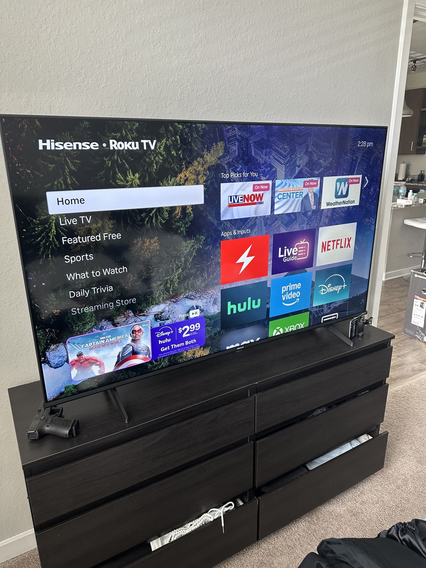 58 Inch Hisense Smart TV