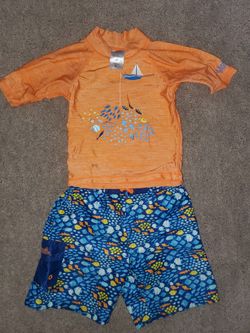 Boys 2 Piece Swimsuit