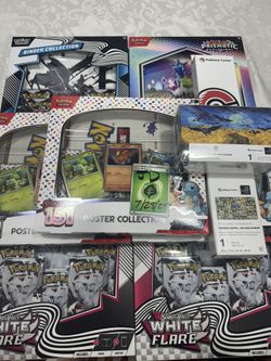 Pokemon Binders and Poster Collection