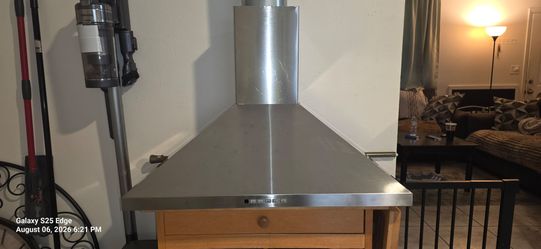G e 36in range hood stainless steel