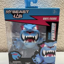 Mr Beast Lab Classic Panther Vinyl Figure New In Box Limited Collectible