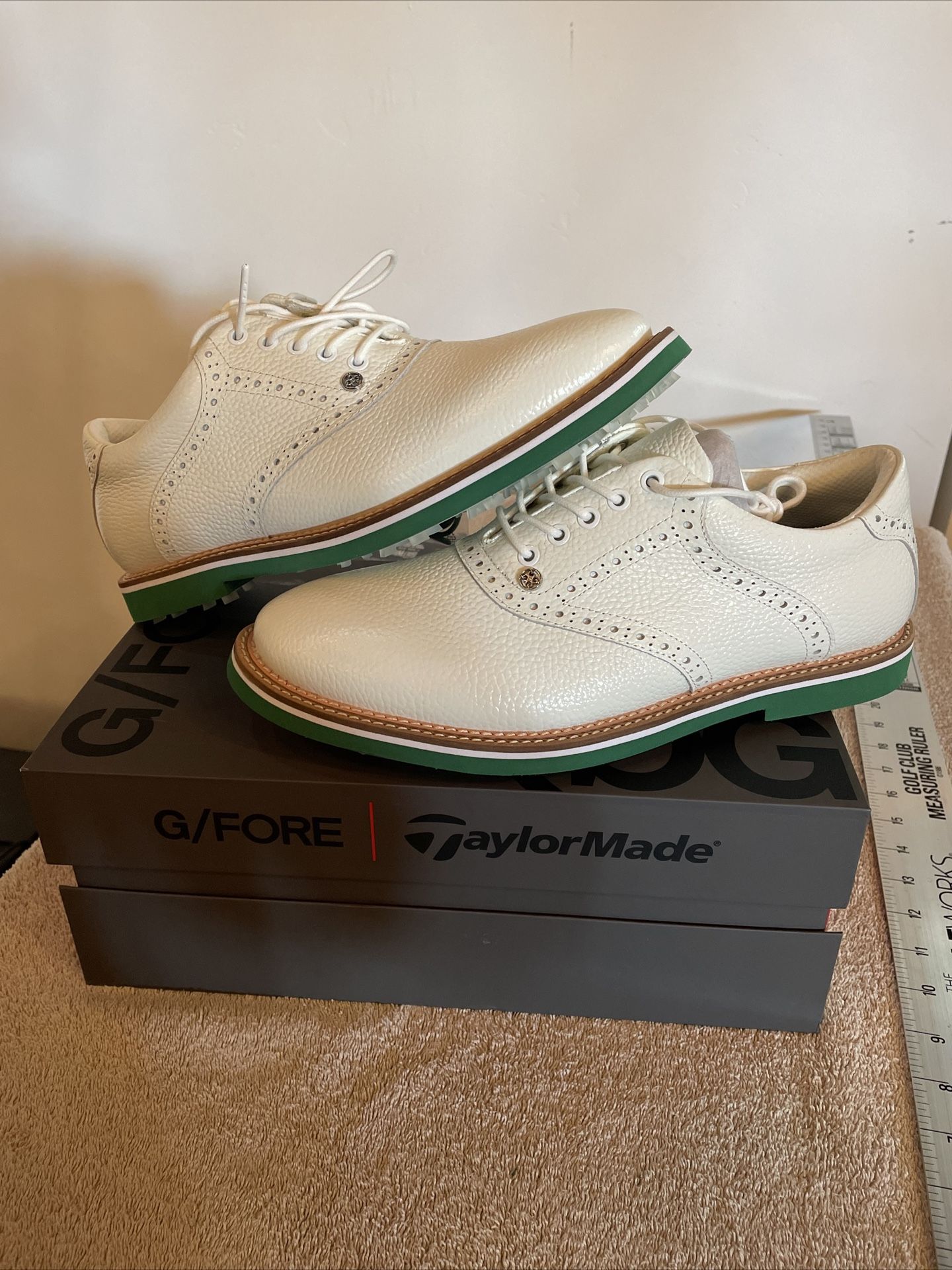 TaylorMade GFore Gallivanter Golf Shoes Sage/White Men’s 11 Brand New In Box