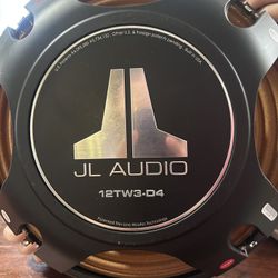 JL audio Speakers And JL audio Amplifier 