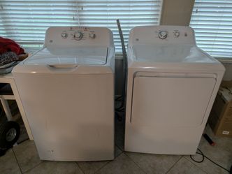 GE Washer and Dryer