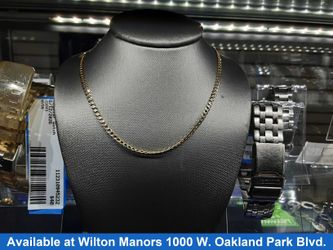 Cuban Link Chain - Yellow Gold 14k (.585) 3.6 grams 16 inch